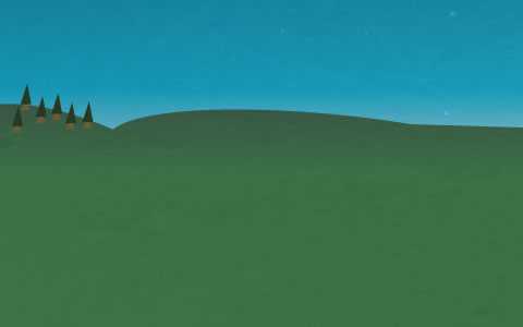 Adding texture to the hills using opacity mask