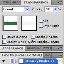 Adding an opacity mask